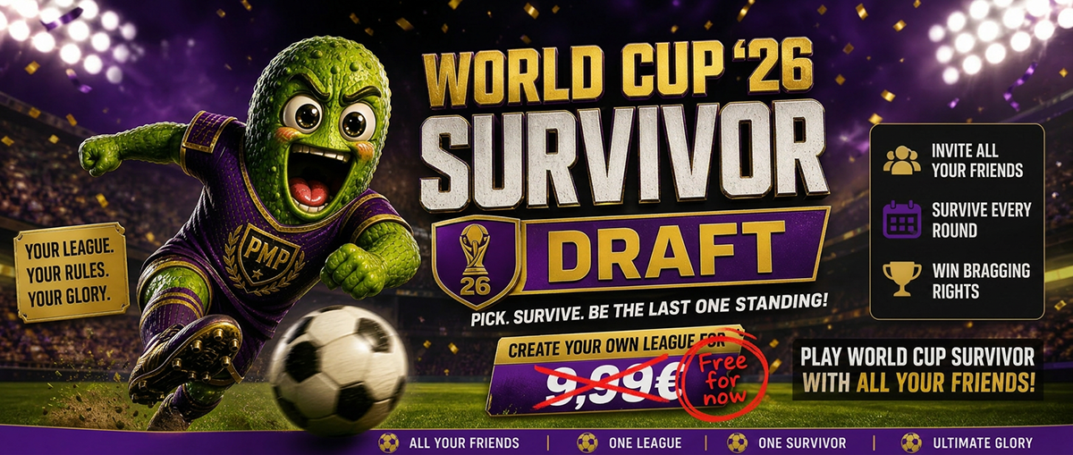 World Cup '26 Survivor Draft — Create your own league